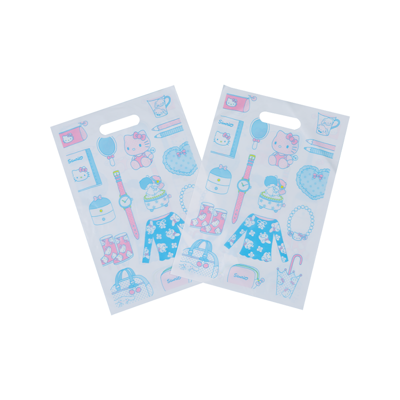 Die-Cut Handle Plastic Bags