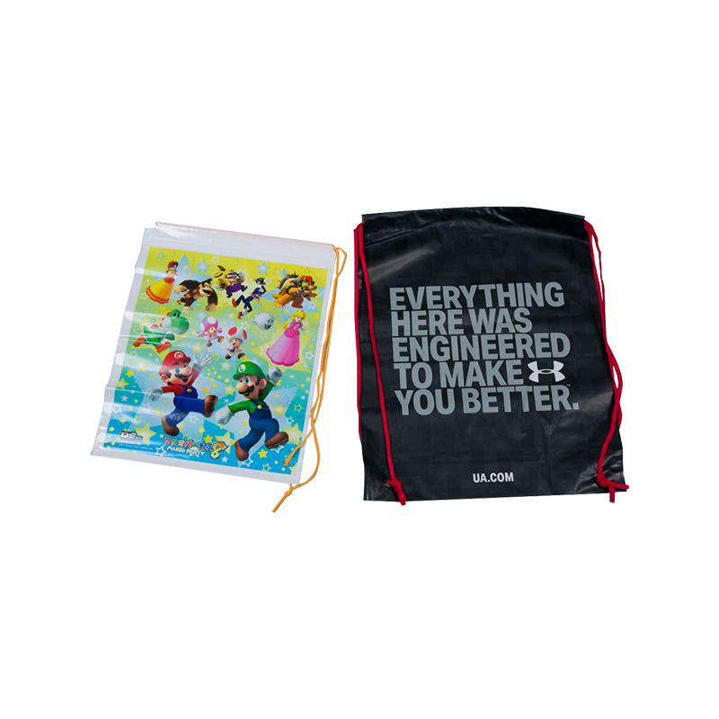 Plastic Drawstring Bags