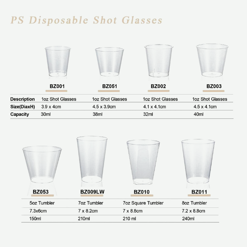 Disposable Plastic Cups
