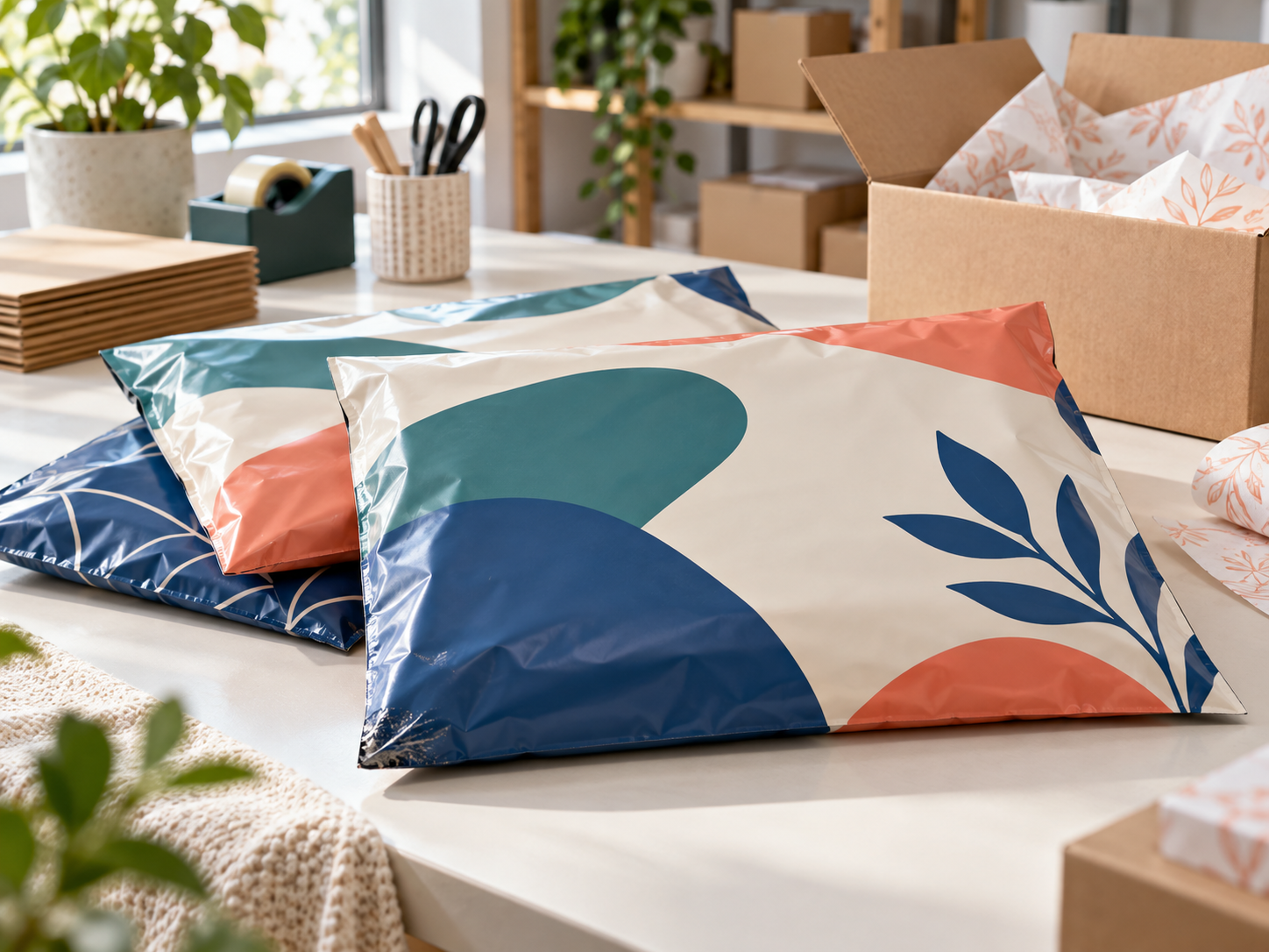 Why Does Artwork Rub or Scuff Off Custom Printed Poly Mailers?