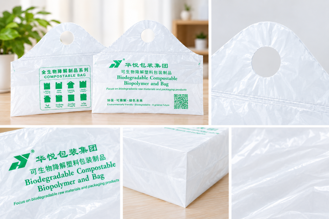 Biodegradable Wave Top Bags