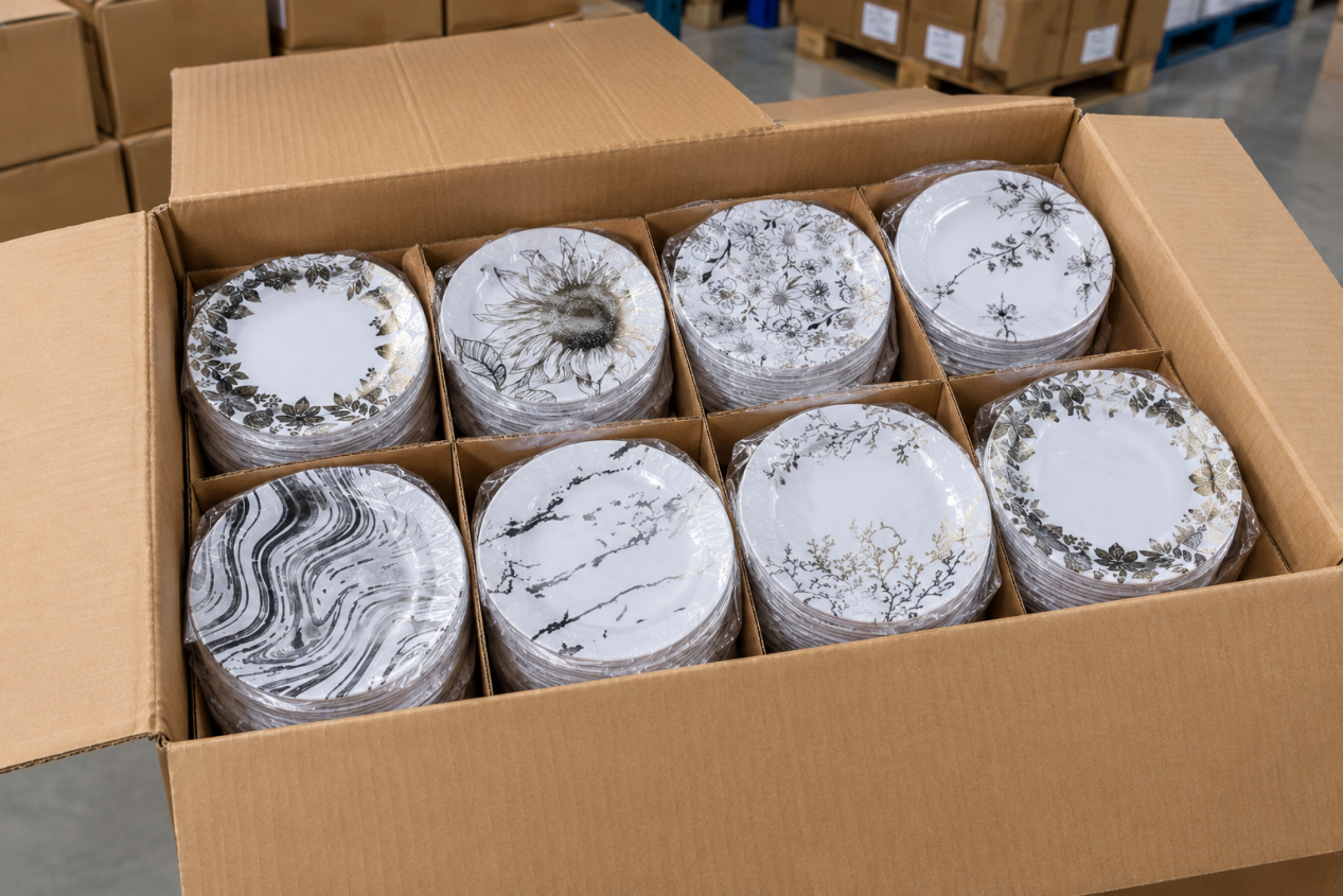 Disposable Plastic Plates